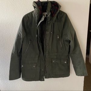 Army green coat jacket